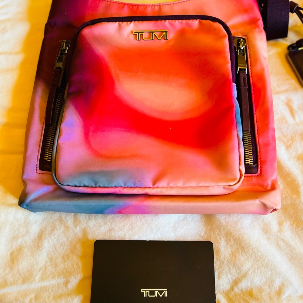 TUMI Multicolor nylon crossbody bag